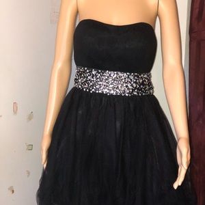 Black formal dress